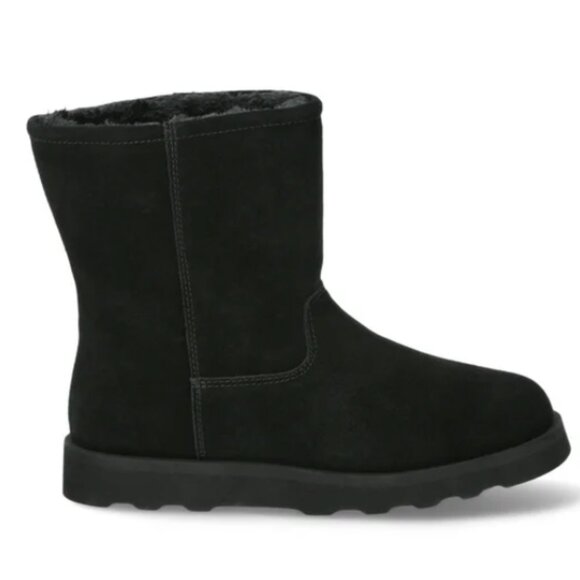 Time and Tru Women's Genuine Suede Cozy Boots, Sizes 6 - Picture 2 of 5